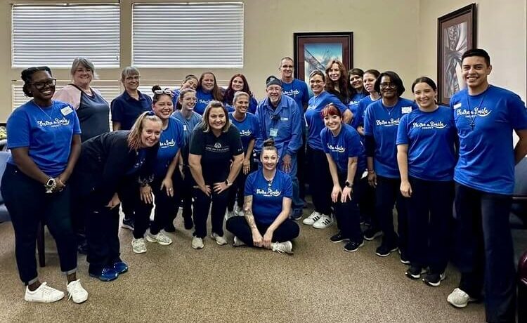 A team photo of the dental team at Rose Dental in Austin, TX